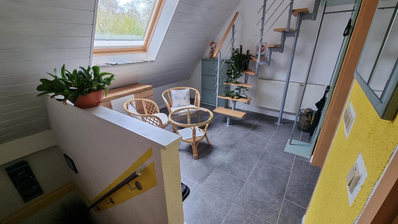 Ferienwohnung Am Park Leipzig Exterior foto