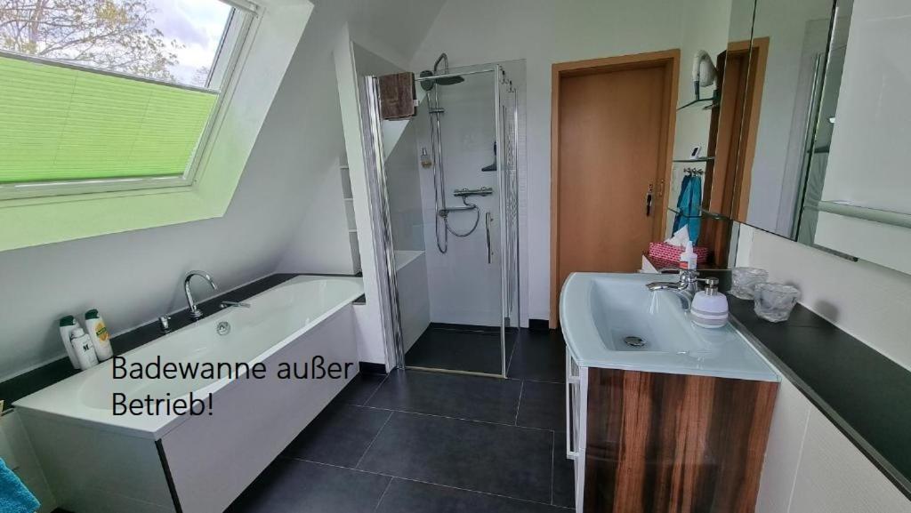 Ferienwohnung Am Park Leipzig Exterior foto